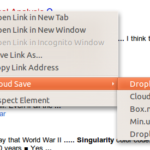Cloud Save – Save files in the cloud, a cool Google chrome add-on !